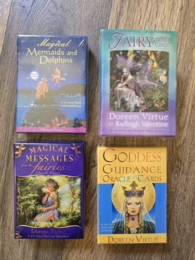 Doreen Virtue Tarot-Oracle Card Lot -Goddess Guidance, Fairy, Etc...